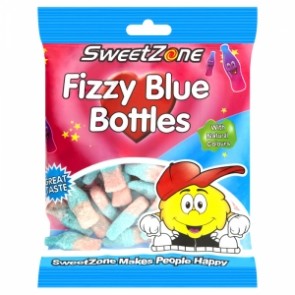 SWEETZONE HALAL FIZZY BLUE BOTTLES